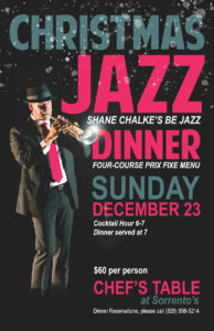 Jazz Night, Chef's Table, The Village of Banner Elk, Banner Elk NC, bannerelkvillage.com